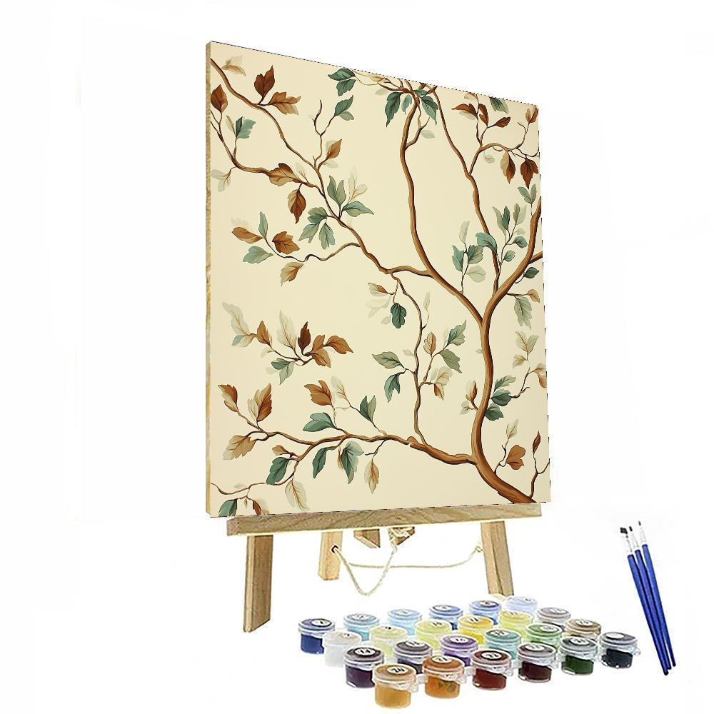 Leonardo Da Vinci Inspired The Language Of Trees  DIY Paint By Numbers