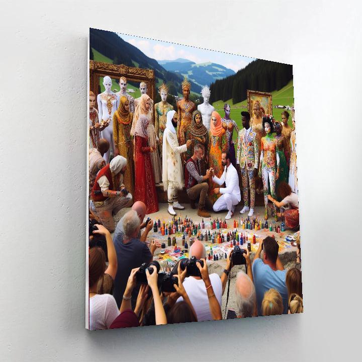 World Bodypainting Festival - Klagenfurt, Austria Paint By Numbers Kits