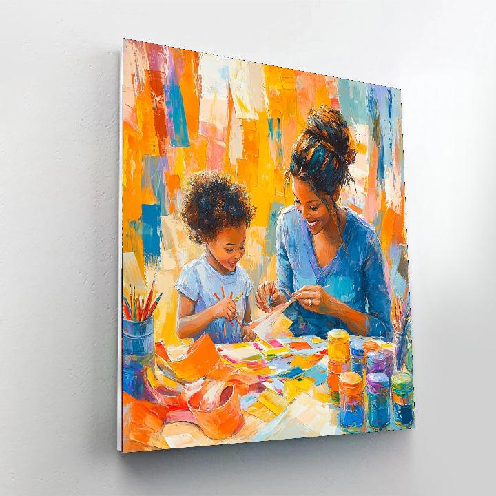 The Joy Of Giving Painting Number Kit