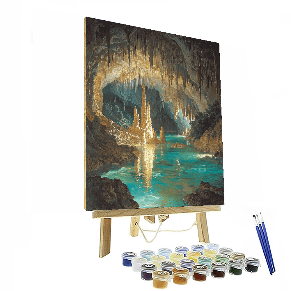 Crystal Caves - Bermuda Paint By Numbers