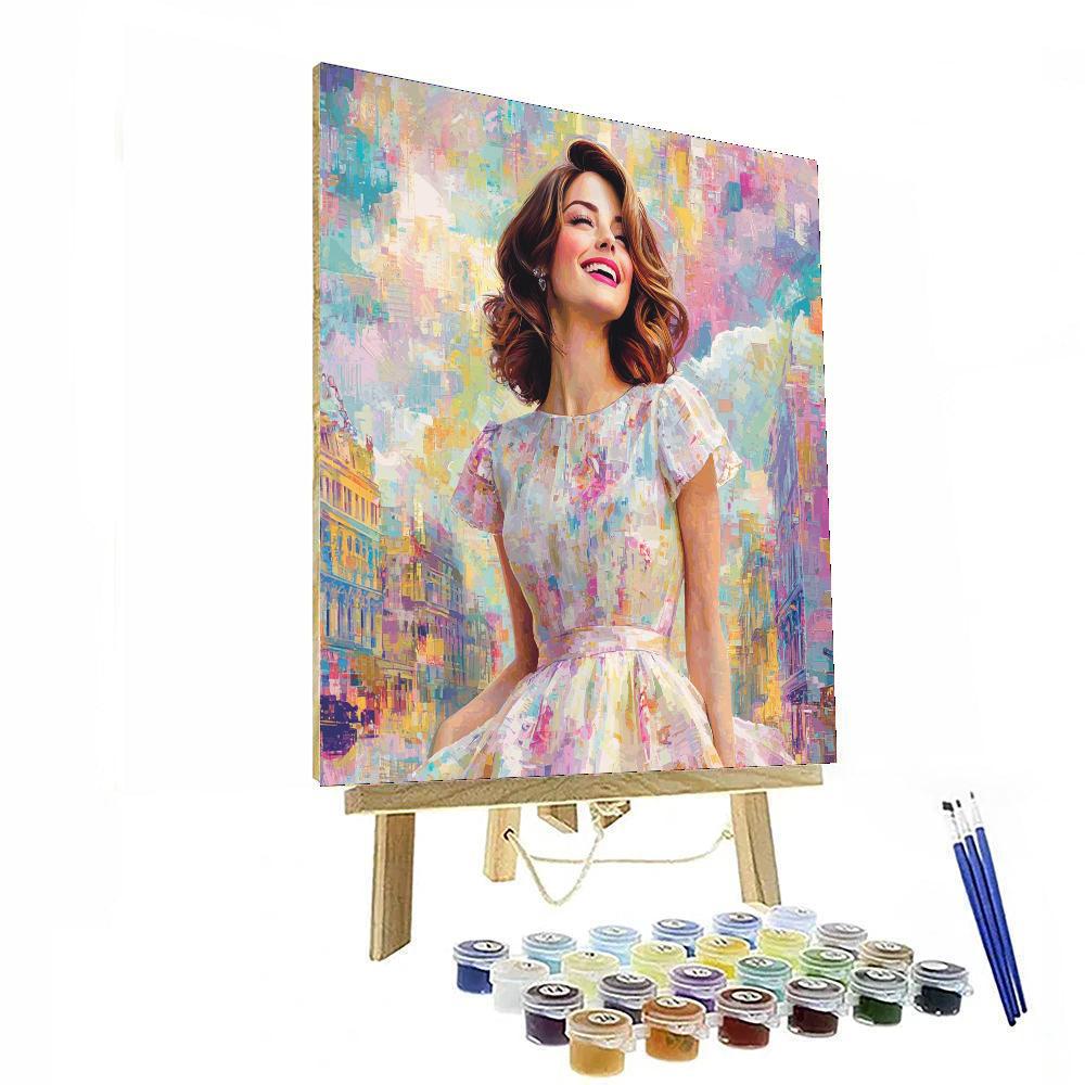 Emma Stone: A La La Land Of Dreams Numbered Painting Kits