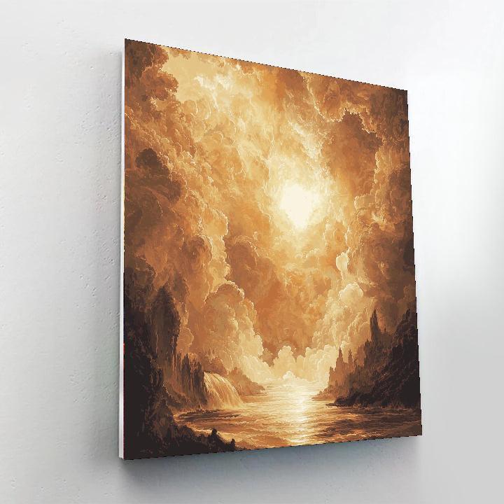 Caravaggio Inspired Temporal Whispers  DIY Paint By Numbers