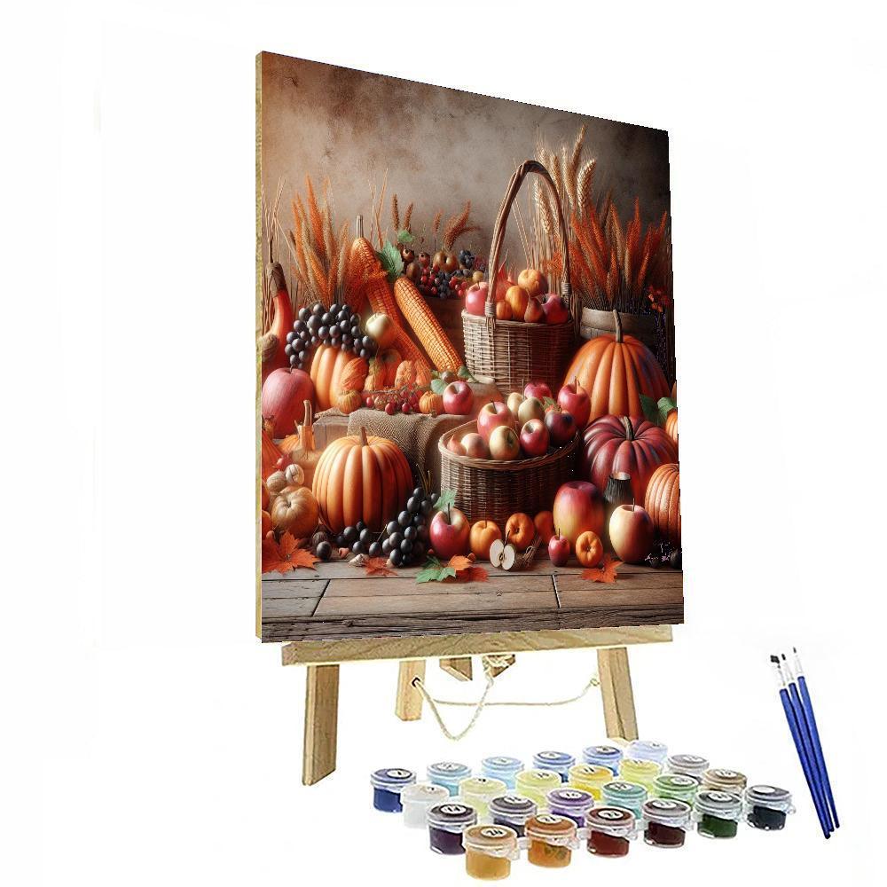 Bountiful Harvest Bounty Paint By Numbers Kits