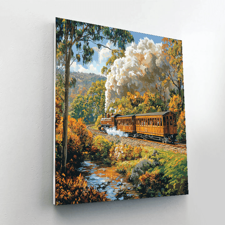 Puffing Billy Railway Numbered Painting Kits
