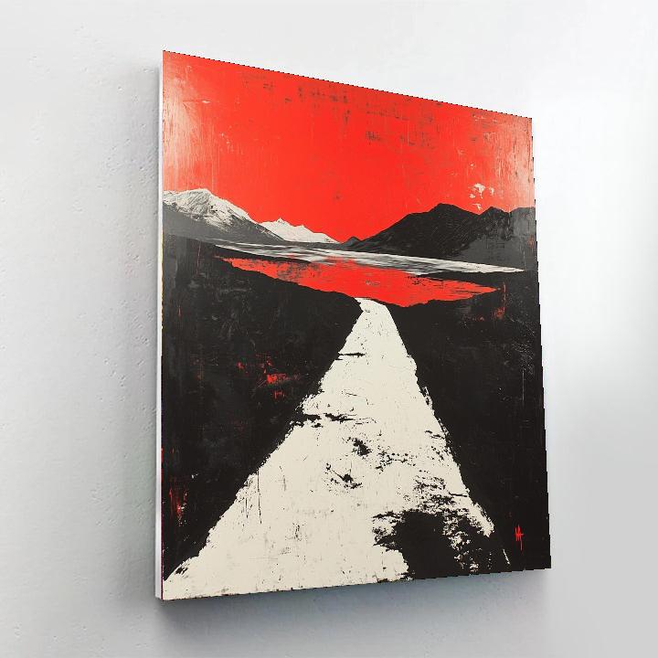 Banksy Inspired Veil Of Illusions  Numbered Painting Kits