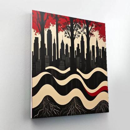 Banksy Inspired Urban Silence  DIY Paint By Numbers