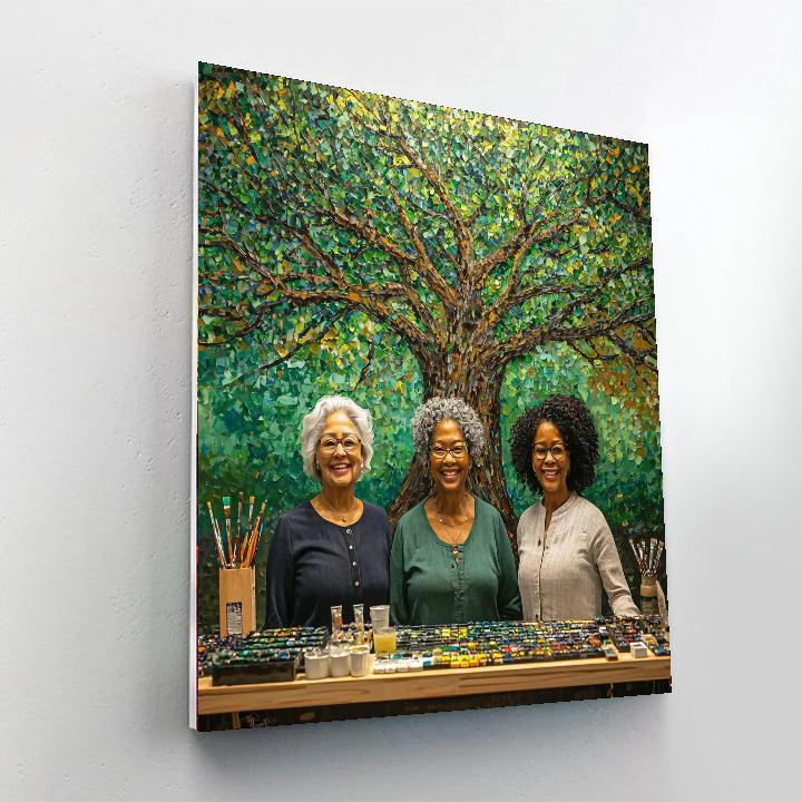 Harmony Of Generations Number Painting