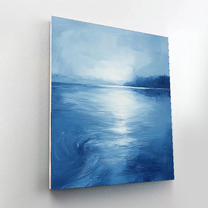 Paul Cézanne Inspired Elysian Reflections  Paint By Numbers Art