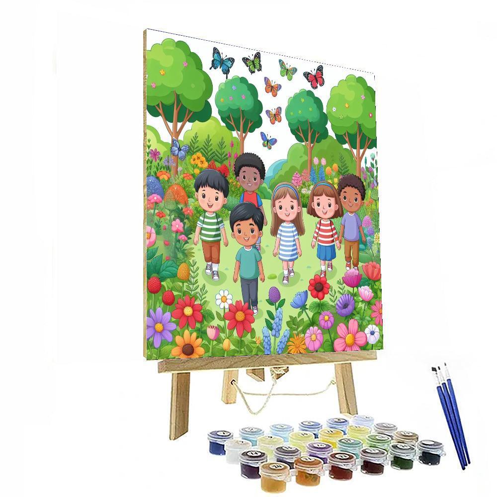 Botanical Gardens Journey Paint By Numbers