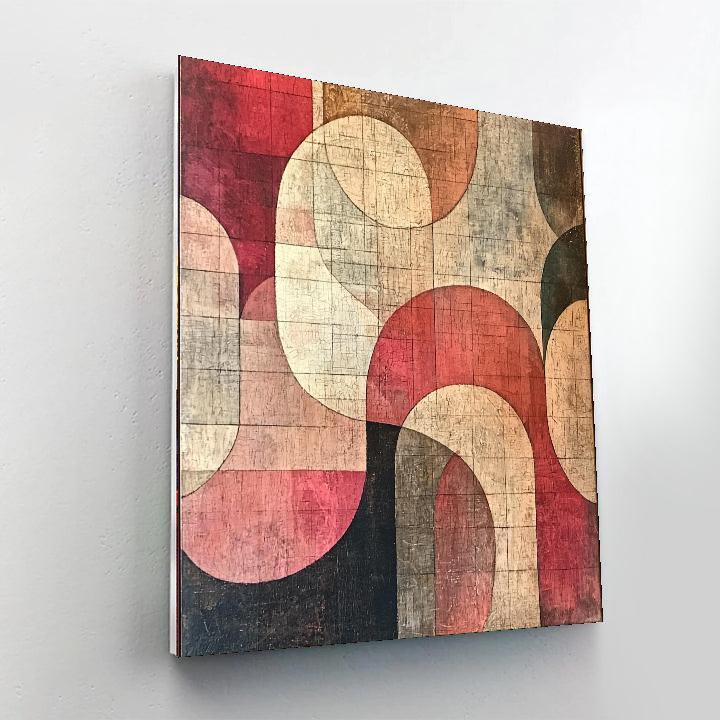 Paul Klee Inspired Symphony Of Subtlety  Paint By Numbers Art