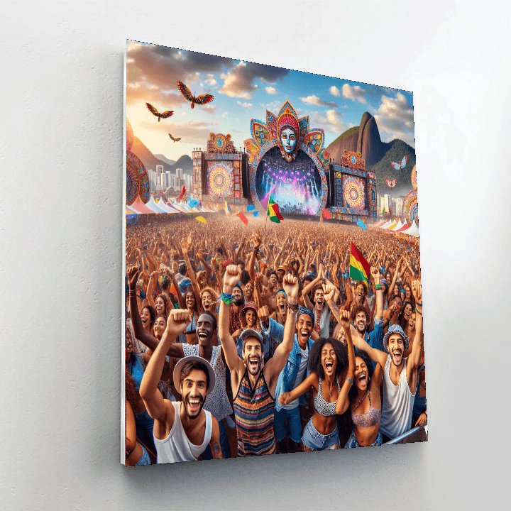 Lollapalooza - Brazil Paint By Number