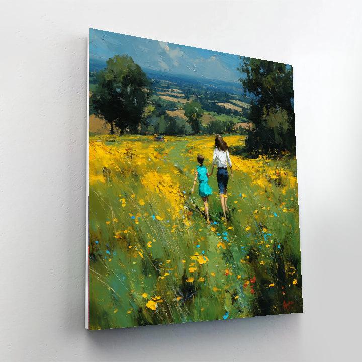 A Journey Through The Meadow Paint By Numbers Kits