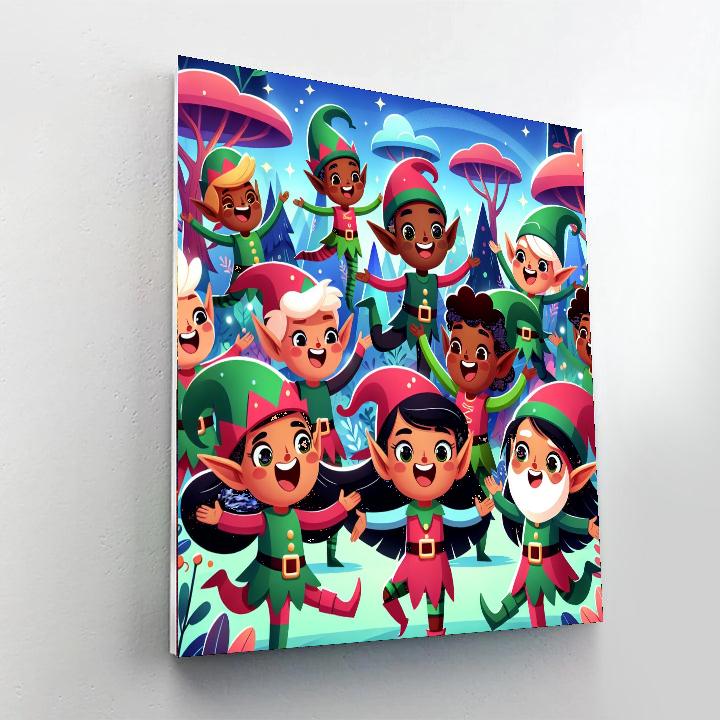 Ethereal Elves Painting Number Kit