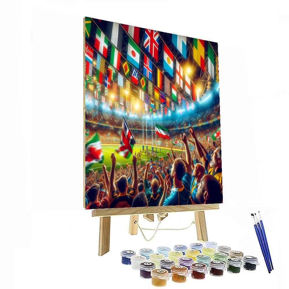 Rugby World Cup - Global Paint By Color