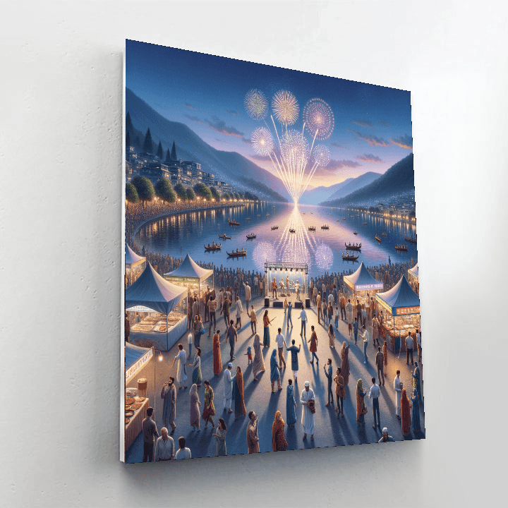 Fêtes De Genève - Switzerland Paint By Numbers Kits