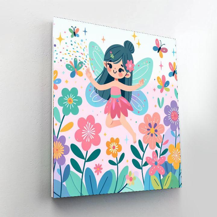 Fantasy Fairy Land Paint By Numbers Art