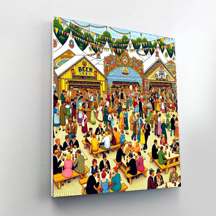 The Great Australian Beer Spectapular DIY Paint By Numbers