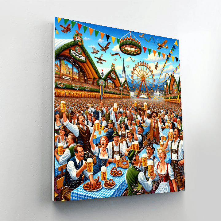 Oktoberfest - Munich, Germany Paint By Color