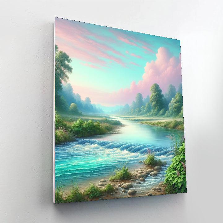 Riverside Solitude Paint By Numbers Kits
