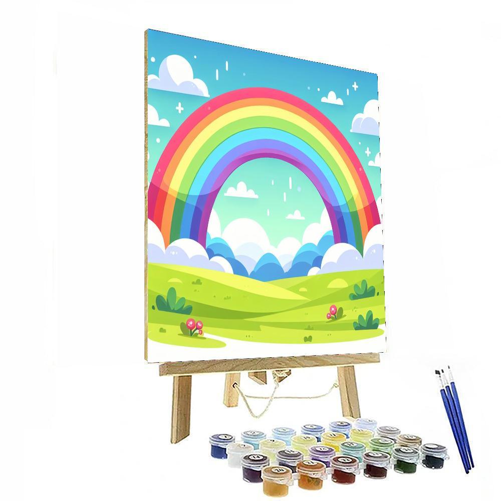 Rainbow Retreat Numbered Painting Kits