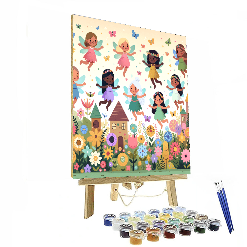 Garden Fairy Hideaway - DIY Painting By Numbers Kit – Artistry Rack