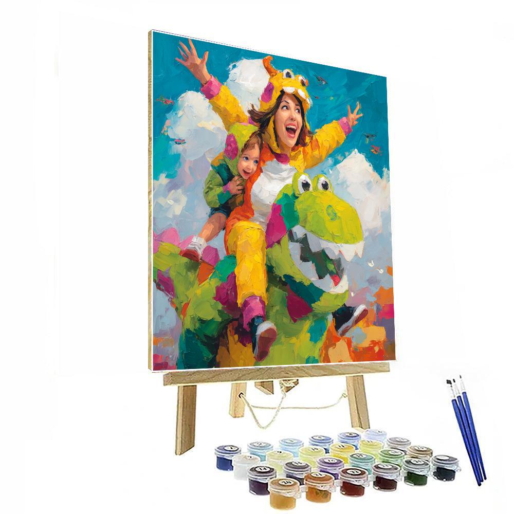 Moms And Monsters Paint By Color