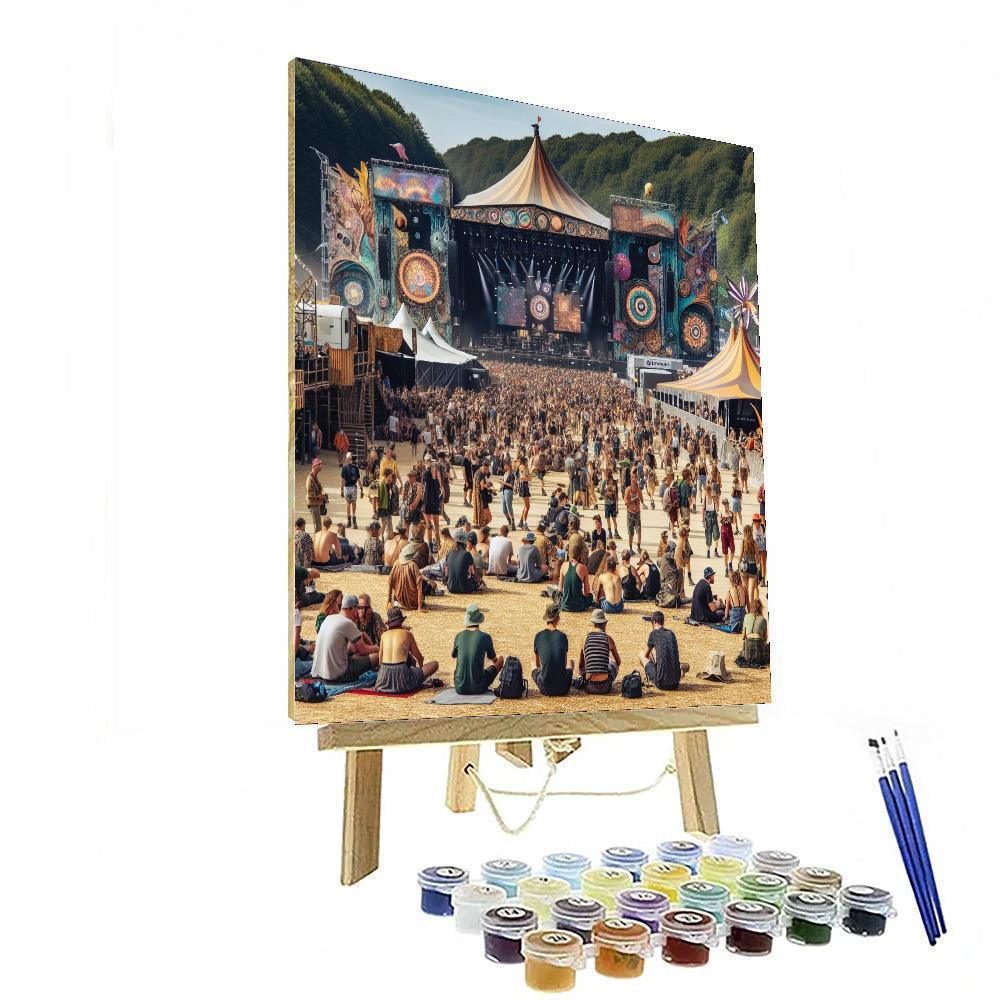 Bonnaroo Music And Arts Festival - Tennessee, Usa DIY Paint By Numbers