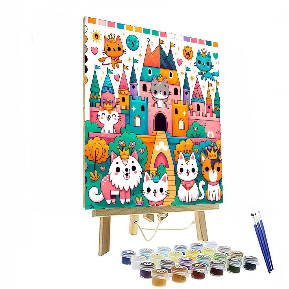 Paws And Claws Kingdom Painting Number Kit