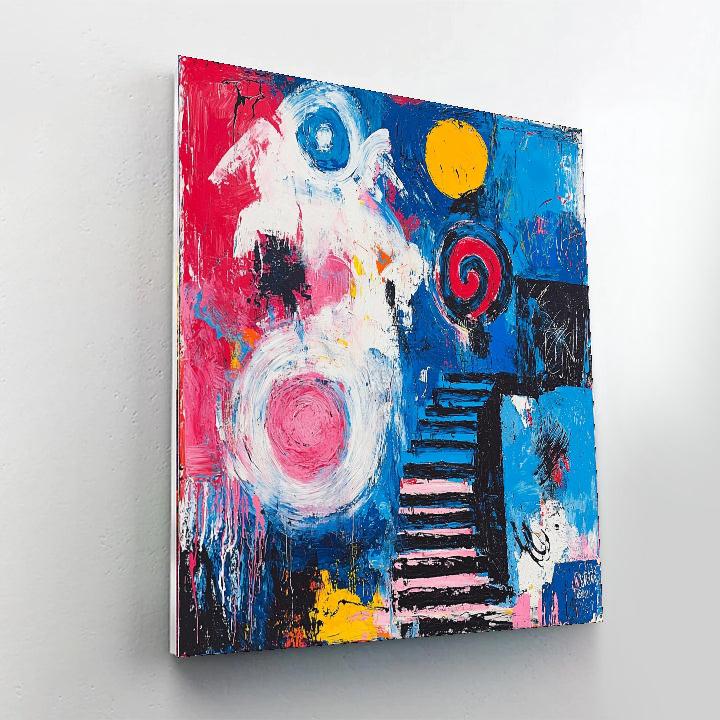 Jean-Michel Basquiat Inspired Metaphysical Journeys  Paint By Numbers Kits