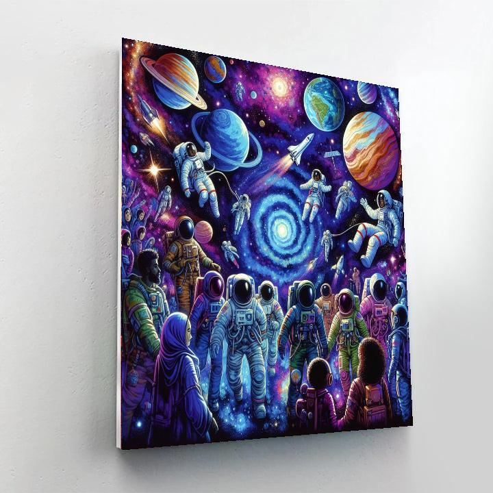 Daring Adventures In Space Paint By Numbers Kits