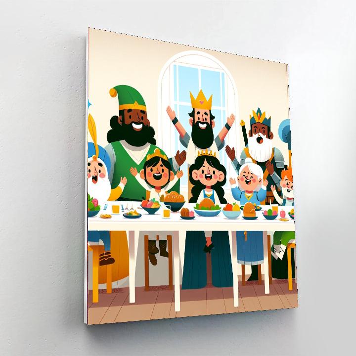 Fairytale Feast Paint By Numbers Kits