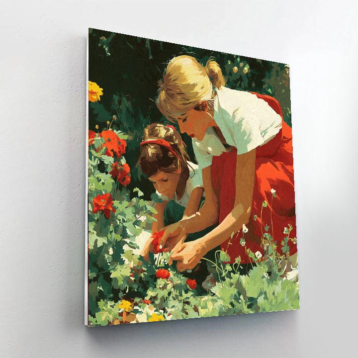 Mom's Love In Every Petal Paint By Numbers Kits