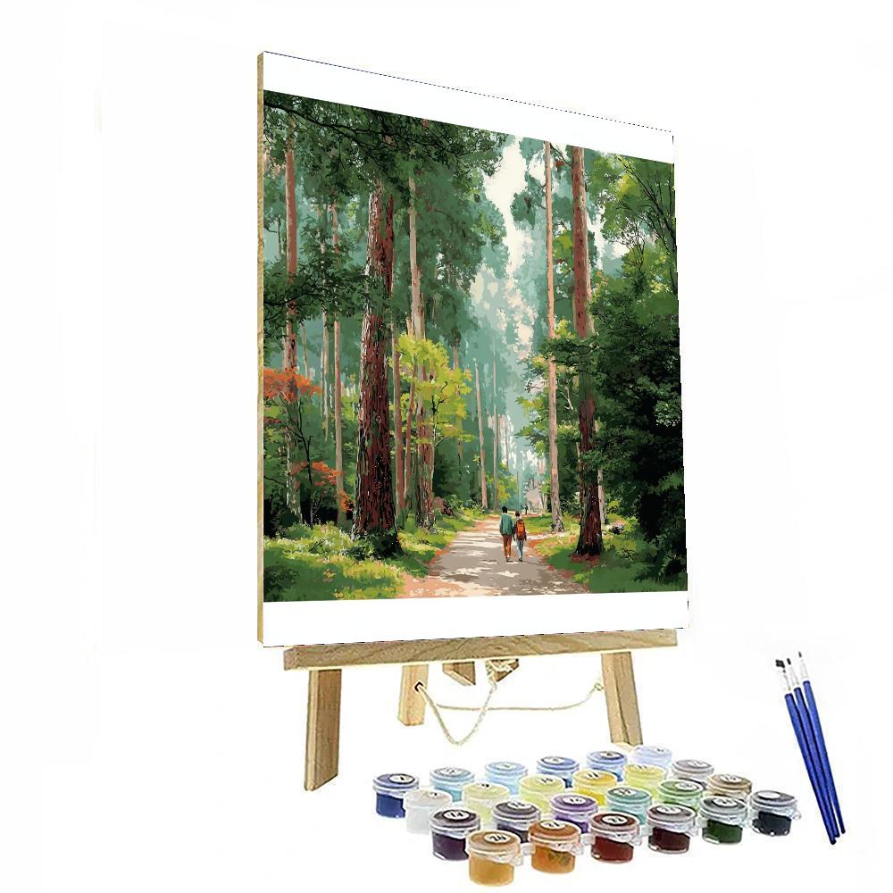 Guidance In The Forest Numbered Painting Kits
