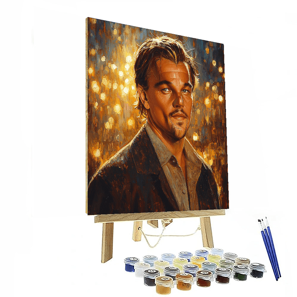 Leonardo Dicaprio: Master Of The Cinematic Universe Paint By Numbers