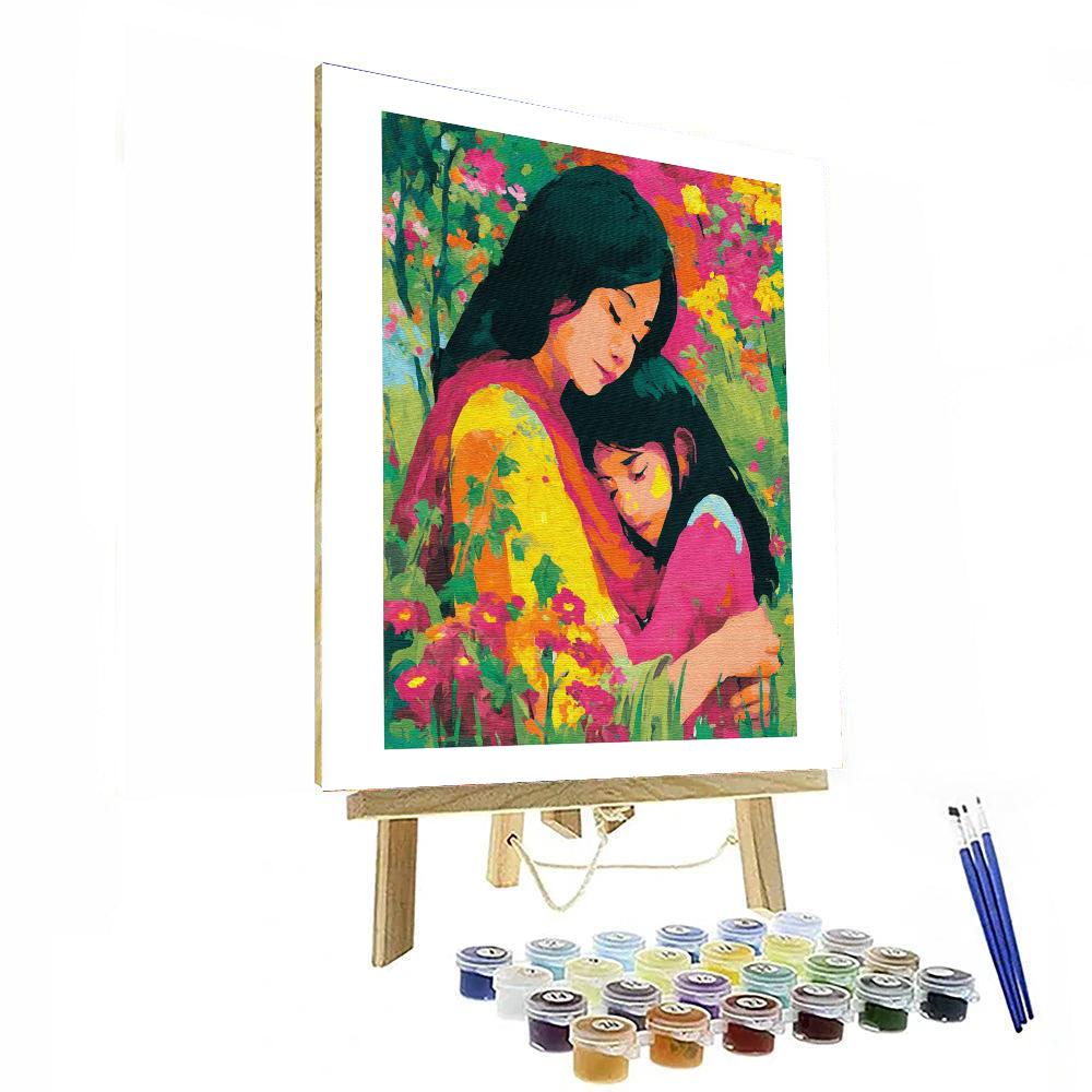 Love Blossoms In The Garden DIY Paint By Numbers