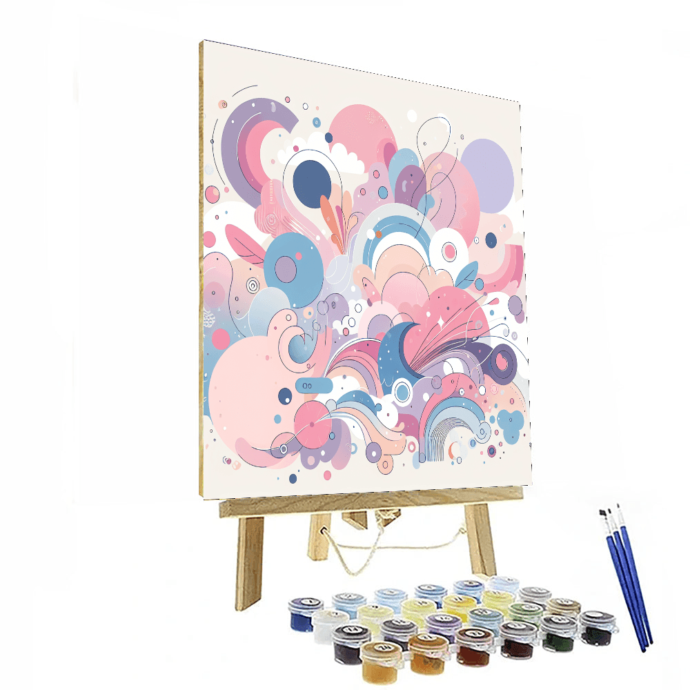 Playful Pastel Dreams Paint By Color