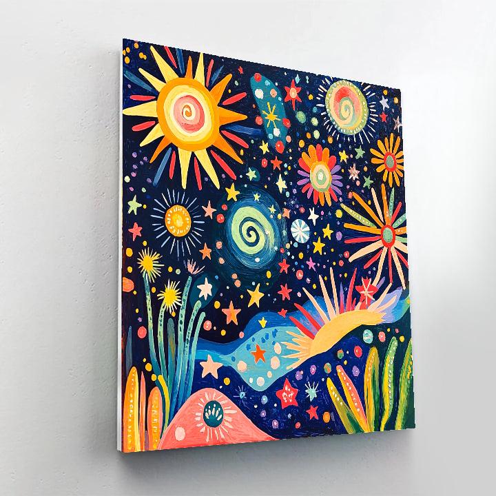 Henri Matisse Inspired Starry Reverie  Paint By Numbers Kits