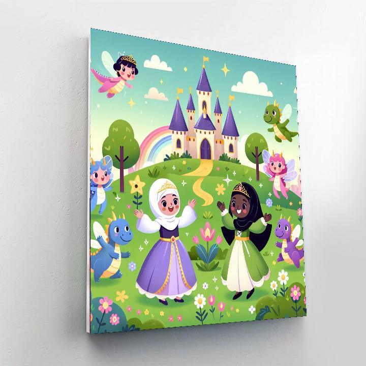 Magical Fairytale Dreams Painting By Numbers Kit