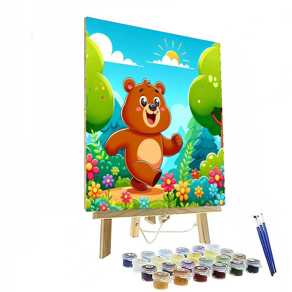 Adventure Bear Paint By Color