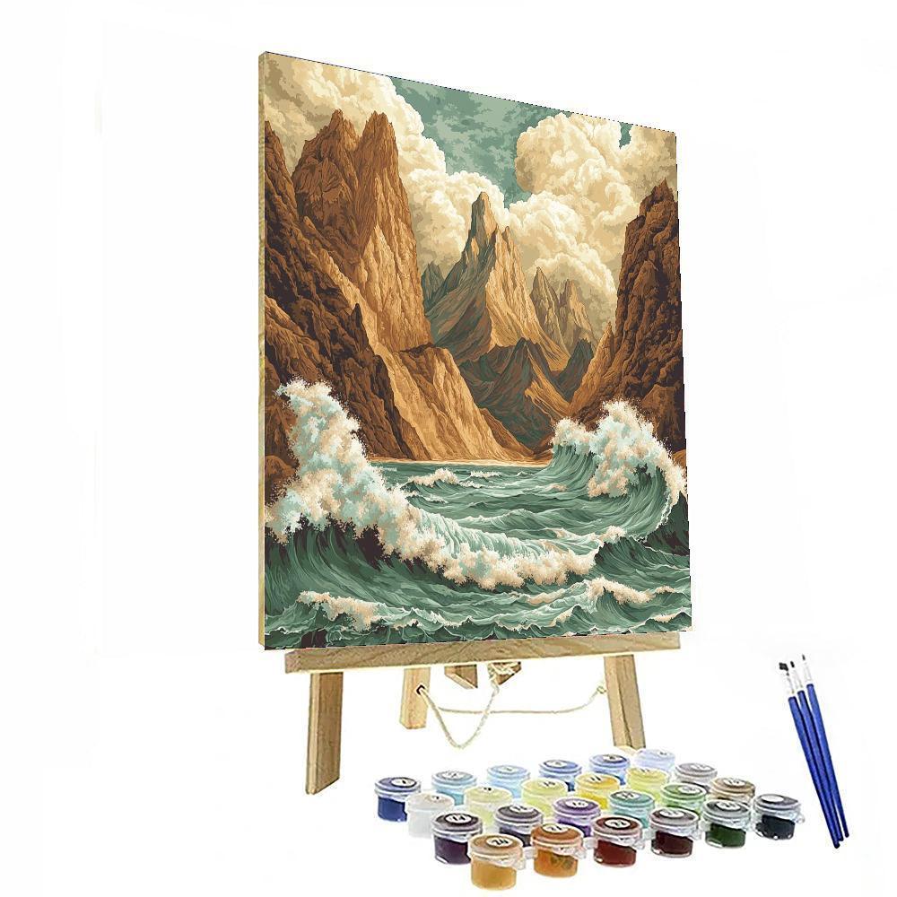 Michelangelo Inspired Majestic Power  Painting By Numbers Kit