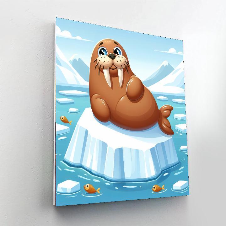 Witty Walrus Painting By Numbers Kit