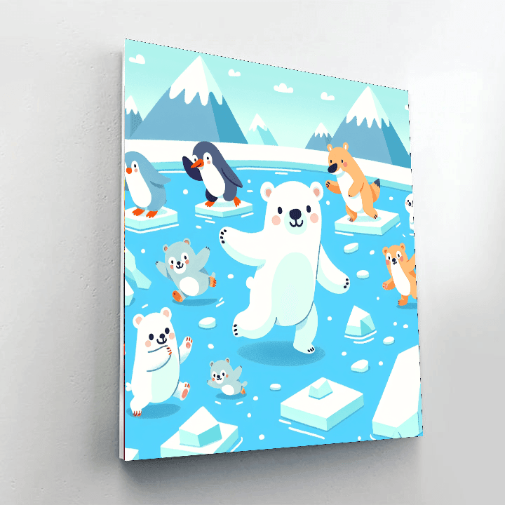 Polar Playtime Pals Paint By Numbers Kits