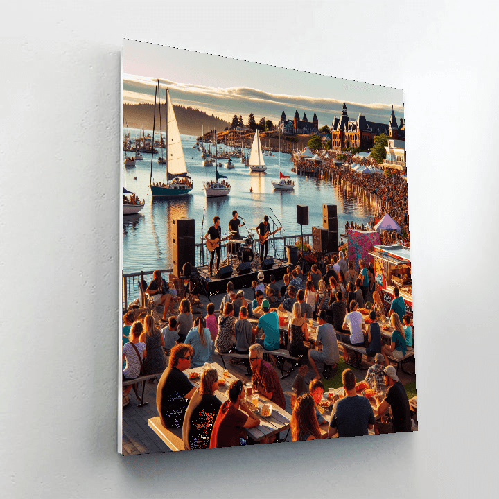 Harbourfest - Victoria, Canada DIY Paint By Numbers