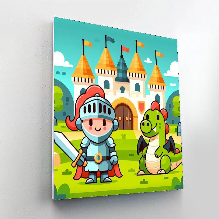 Fanciful Kingdom Quest Paint By Color