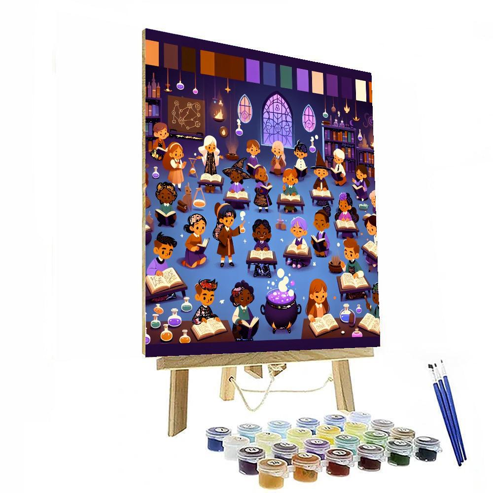 Magic Academy Of Legends Paint By Number