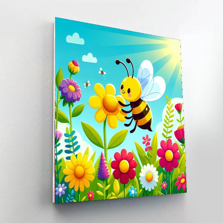 Busy Bee Discovery Paint By Numbers