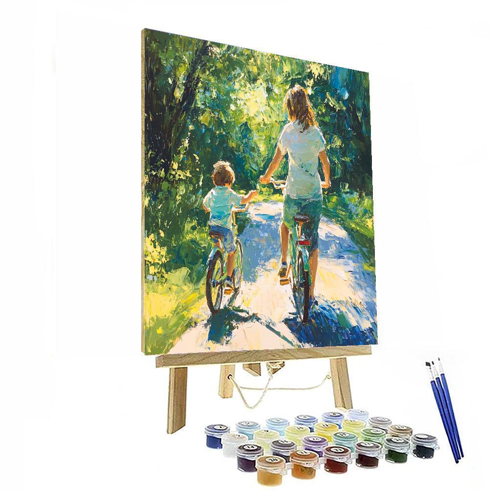 Her Gentle Guidance Paint By Numbers