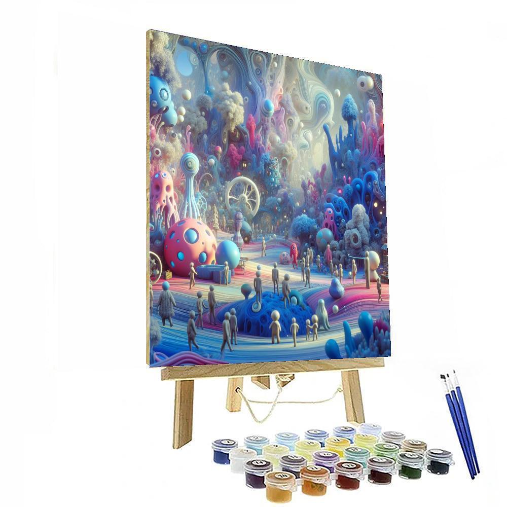 Alice's Curious Dream Paint By Numbers Kits