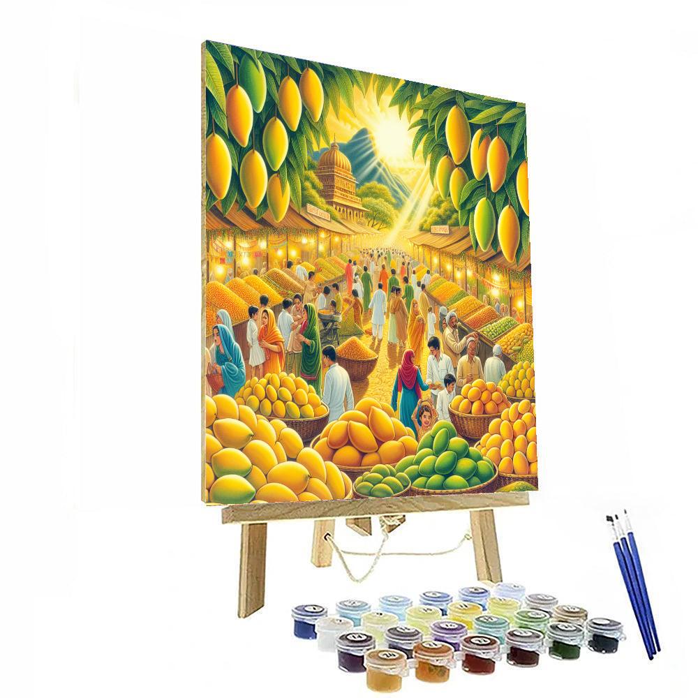 Mango Festival - Delhi Painting Number Kit