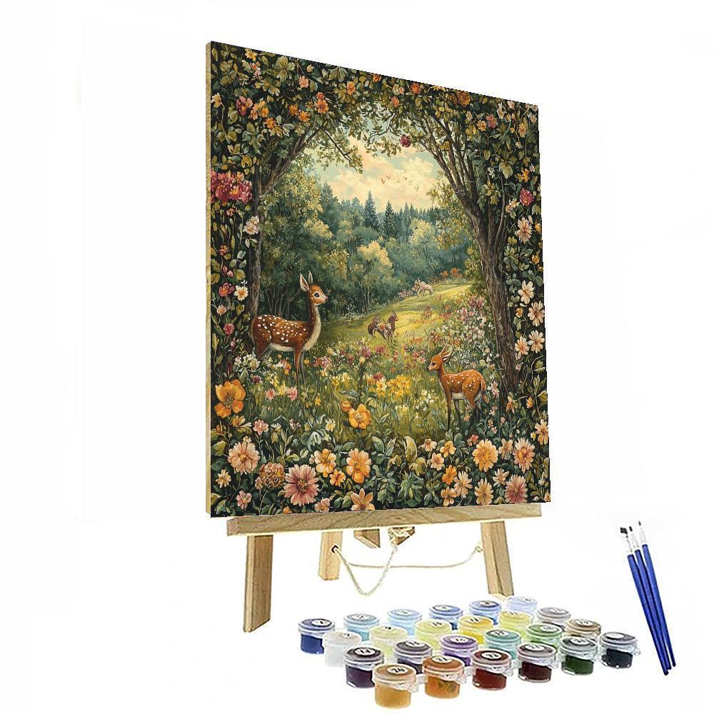 Arthur Rackham Inspired Folk Tales  Paint By Color